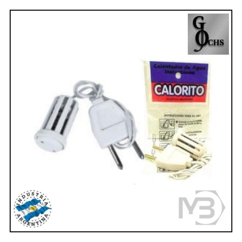 (CALPVC) CALENTADOR ELECTRICO INMERSION PLASTICO "CALORITO" - FERRETERIA - CALENTADORES